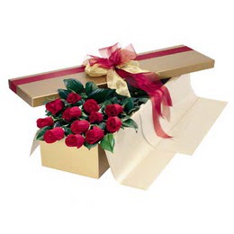  Trabzon yurtiçi ve yurtdışı çiçek siparişi  10 adet kutu özel kutu