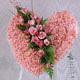 kalp pano karankil ve güller   Trabzon çiçek servisi , çiçekçi adresleri 