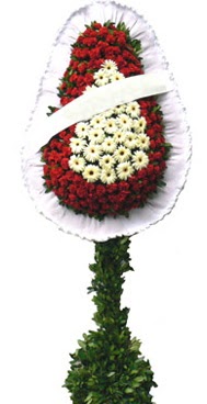 Çift katlı düğün nikah açılış çiçek modeli  Trabzon çiçek siparişi sitesi 